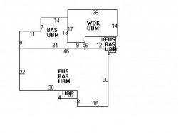 107 Garland Rd, Newton MA  02459-1741 floor plan