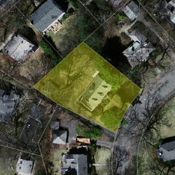 29 Ashmont Rd, Newton MA 02468-1202 aerial view