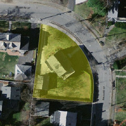 39 Ballard St, Newton MA 02459-1230 aerial view