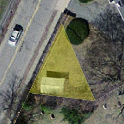 230 Concord St, Newton MA  02462-1315 aerial view