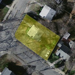 224 Jackson St, Newton MA 02459-2540 aerial view