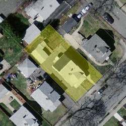 161 Linwood Ave, Newton MA 02460-1430 aerial view