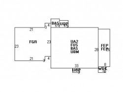 1820 Washington St, Newton MA 02466-3008 floor plan