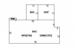 210 Hartman Rd, Newton MA 02459-2868 floor plan