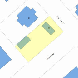 53 Hawthorn St, Newton MA 02458-1216 plot plan