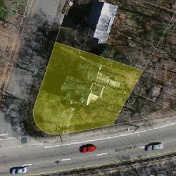 261 Boylston St, Newton MA 02461 aerial view