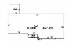 778 Dedham St, Newton MA  02459-3313 floor plan