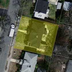 18 Milo St, Newton MA 02465-1012 aerial view