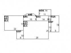 186 Lincoln St, Newton MA 02461-1326 floor plan