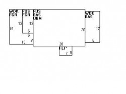 213 Jackson St, Newton MA 02459-2522 floor plan