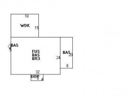 255 Jackson St, Newton MA 02459-2523 floor plan