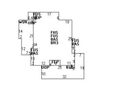 16 Hancock Ave, Newton MA 02459-1701 floor plan
