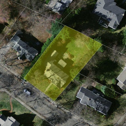 66 Hartman Rd, Newton MA  02459-3060 aerial view