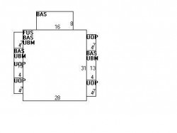 75 Clinton St, Newton MA 02458-1233 floor plan