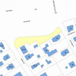 1400 Washington St, Newton MA 02465-2018 plot plan
