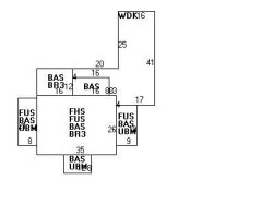 934 Commonwealth Ave, Newton MA 02459-1039 floor plan