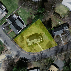 35 Fairlee Rd, Newton MA  02468-2040 aerial view