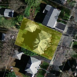 35 Prentice Rd, Newton MA 02459-1325 aerial view