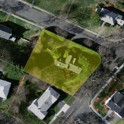 8 Littlefield Rd, Newton MA  02459-3011 aerial view