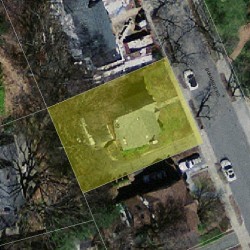 18 Burnside Rd, Newton MA  02461-1401 aerial view