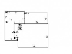 355 California St, Newton MA 02458-1052 floor plan