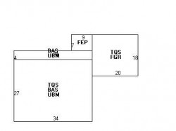 117 Brackett Rd, Newton MA  02458-2613 floor plan