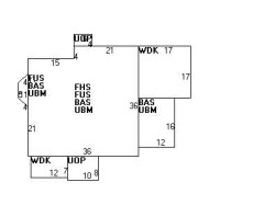 1057 Walnut St, Newton MA 02461-1140 floor plan