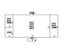 16 Caroline Park, Newton MA 02468-1102 floor plan