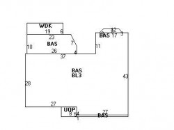 111 Brandeis Rd, Newton MA 02459-2707 floor plan