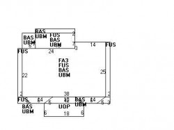 52 Nonantum St, Newton MA  02458-2434 floor plan