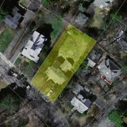 32 Hyde St, Newton MA 02461-1204 aerial view