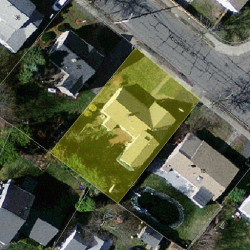 24 Mccarthy Rd, Newton MA 02459-3505 aerial view