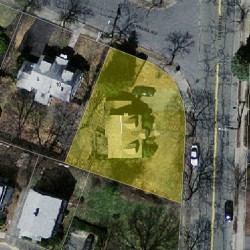 133 Cherry St, Newton MA 02465-1240 aerial view