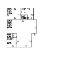 256 Auburndale Ave, Newton MA 02466-1619 floor plan