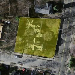 285 Parker St, Newton MA 02459-2671 aerial view