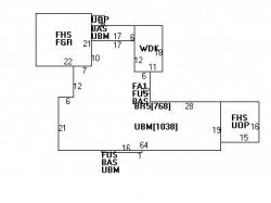 76 Gordon Rd, Newton MA 02468-1219 floor plan