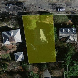 58 Nonantum St, Newton MA  02458-2434 aerial view