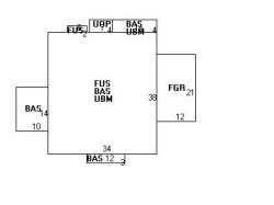 203 Greenwood St, Newton MA 02459-3039 floor plan
