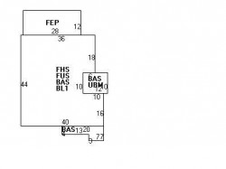 47 Nobscot Rd, Newton MA  02459-1322 floor plan