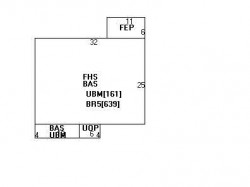 104 Chapel St, Newton MA  02458-1046 floor plan