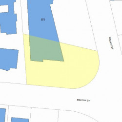 1099 Beacon St, Newton MA 02461-1101 plot plan