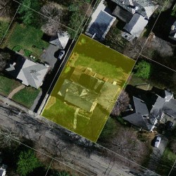 199 Ward St, Newton MA 02459-1331 aerial view