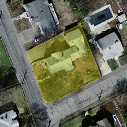 40 Cross St, Newton MA 02465-2102 aerial view