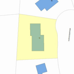 10 Charlesden Park, Newton MA 02460-2228 plot plan