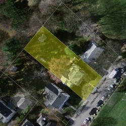 40 Hereward Rd, Newton MA 02459-2434 aerial view