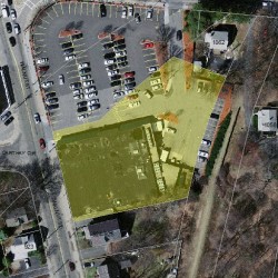 916 Walnut St, Newton MA 02461-1135 aerial view