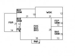15 Stanley Rd, Newton MA 02468-2337 floor plan