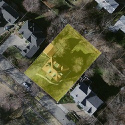 120 Herrick Rd, Newton MA 02459-2237 aerial view