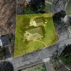 54 Kirkstall Rd, Newton MA 02460-2218 aerial view