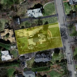 25 Fountain St, Newton MA  02465-2712 aerial view